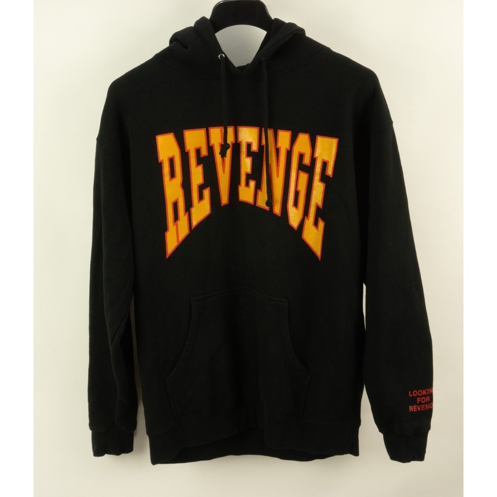 Drake Revenge Summer Sixteen Tour Hoodie 2016 Black Orange Men’s Size Large